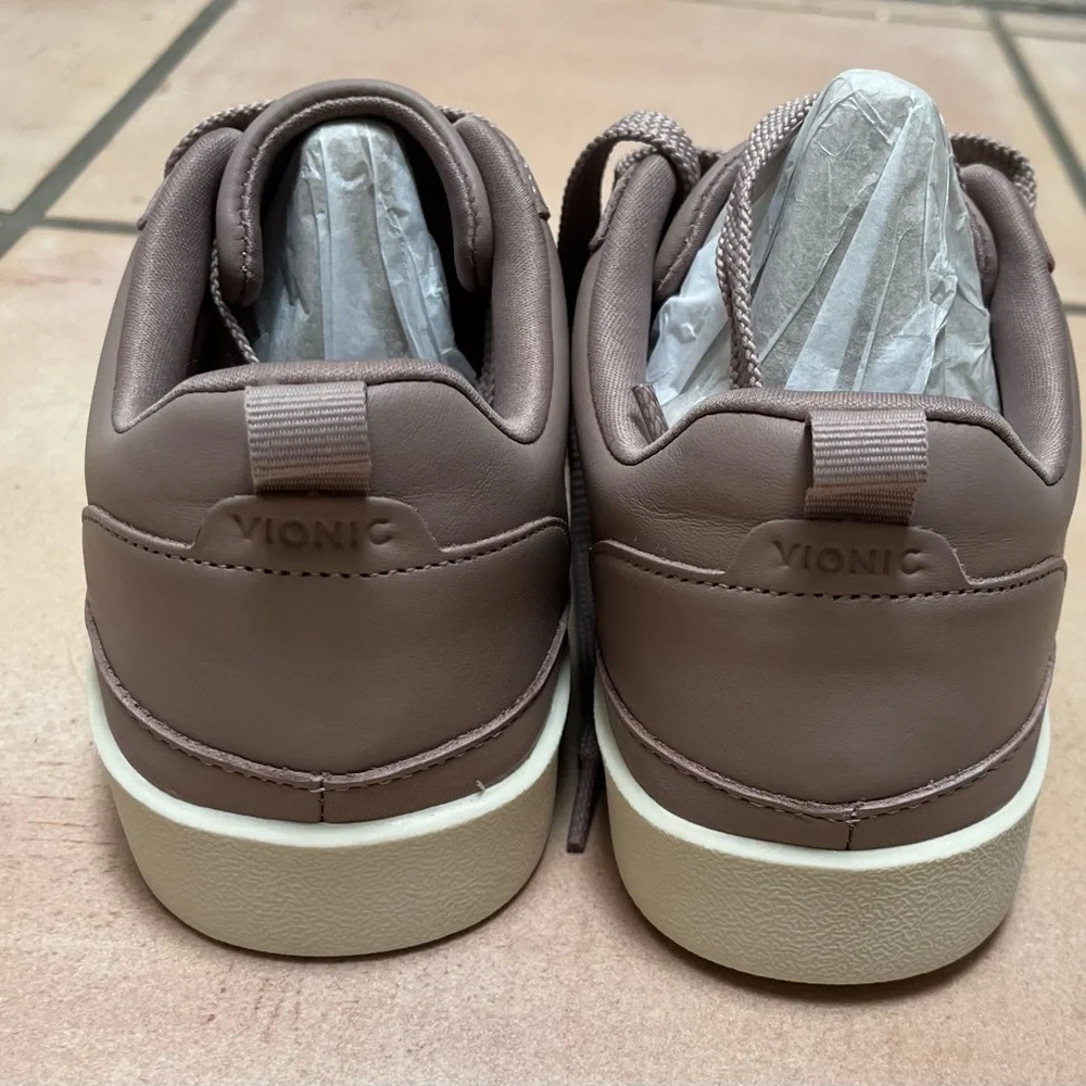 Vionic Women's Sneakers in Taupe or Light Mauve - Picture 8 of 10